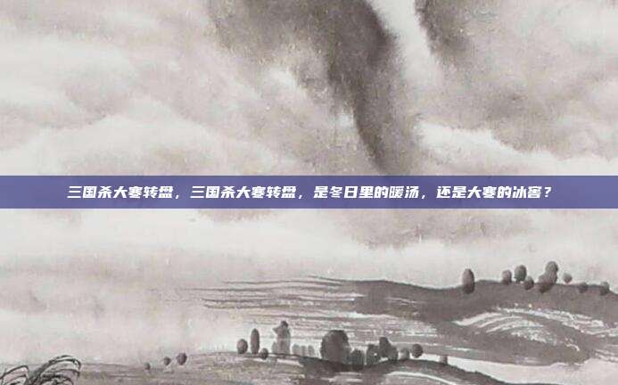 三国杀大寒转盘,三国杀大寒转盘,是冬日里的暖汤,还是大寒的冰窖?