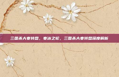 三国杀大寒转盘,寒冰之轮,三国杀大寒转盘深度解析