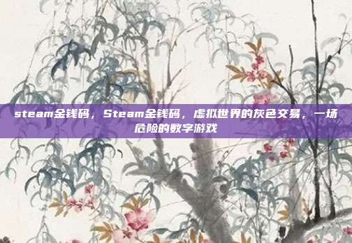 steam金钱码,Steam金钱码,虚拟世界的灰色交易,一场危险的数字游戏