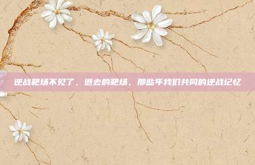逆战靶场不见了,逝去的靶场,那些年我们共同的逆战记忆