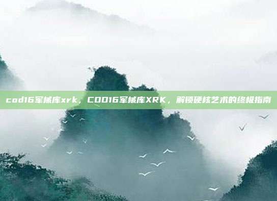 cod16军械库xrk,COD16军械库XRK,解锁硬核艺术的终极指南