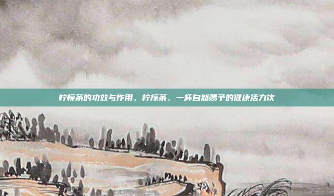 柠檬茶的功效与作用,柠檬茶,一杯自然赐予的健康活力饮