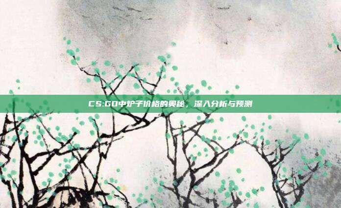 CS:GO中炉子价格的奥秘,深入分析与预测