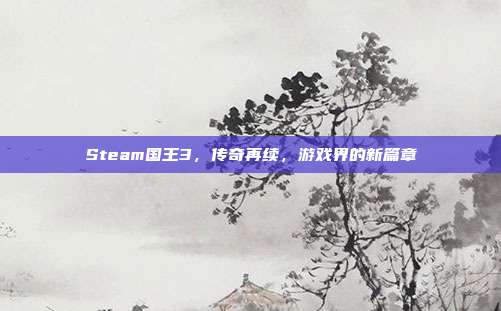 Steam国王3,传奇再续,游戏界的新篇章