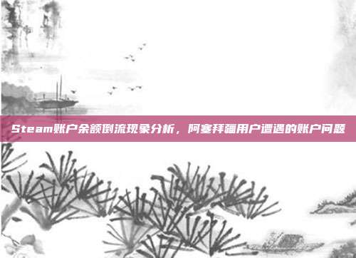 Steam账户余额倒流现象分析,阿塞拜疆用户遭遇的账户问题
