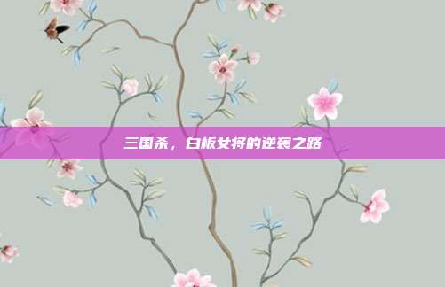 三国杀,白板女将的逆袭之路