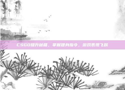 CSGO提升秘籍,掌握健身指令,游戏表现飞跃