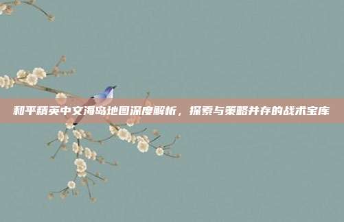 和平精英中文海岛地图深度解析,探索与策略并存的战术宝库