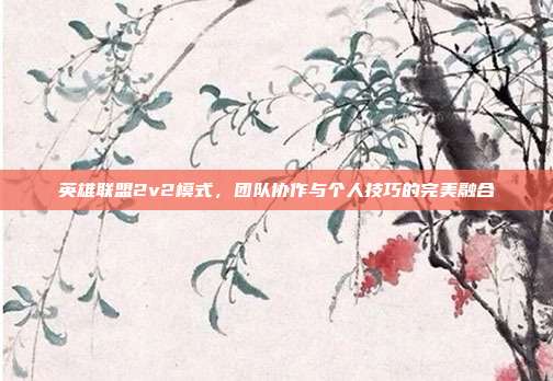 英雄联盟2v2模式,团队协作与个人技巧的完美融合