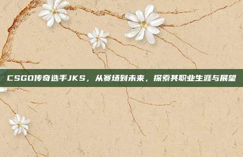 CSGO传奇选手JKS,从赛场到未来,探索其职业生涯与展望