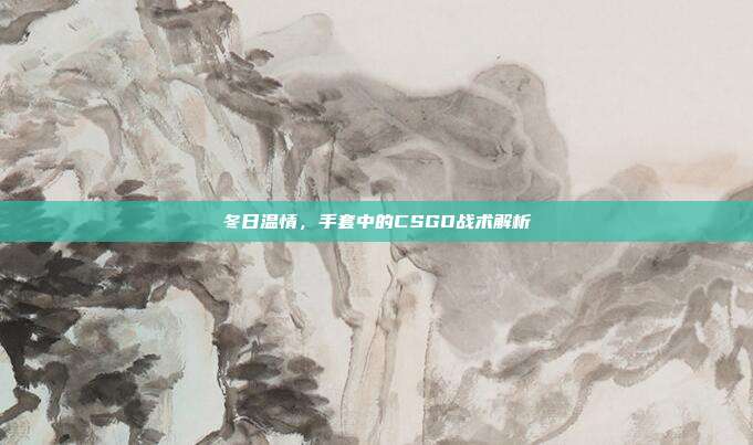 冬日温情,手套中的CSGO战术解析