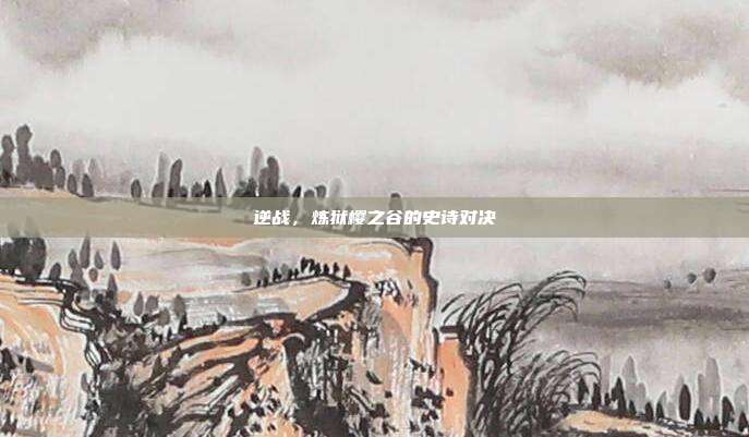 逆战,炼狱樱之谷的史诗对决