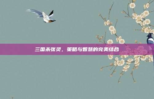 三国杀张灵,策略与智慧的完美结合