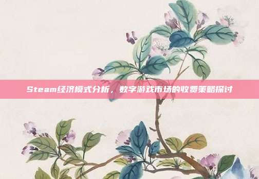 Steam经济模式分析,数字游戏市场的收费策略探讨