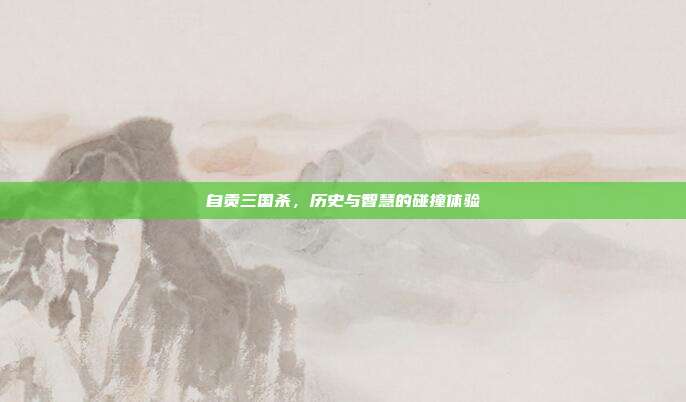 自贡三国杀,历史与智慧的碰撞体验