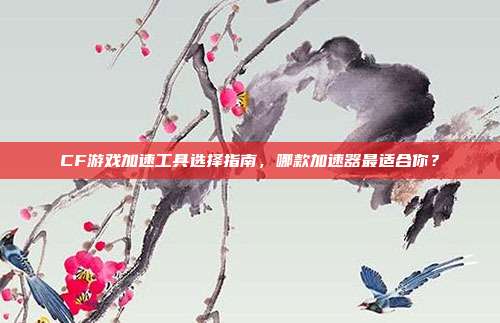 CF游戏加速工具选择指南,哪款加速器最适合你?