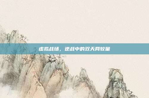 虚拟战场,逆战中的双天网较量
