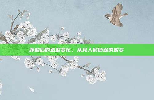 渡劫后的造型变化,从凡人到仙途的蜕变