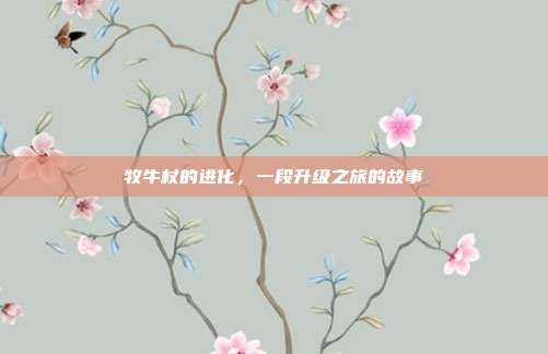 牧牛杖的进化,一段升级之旅的故事