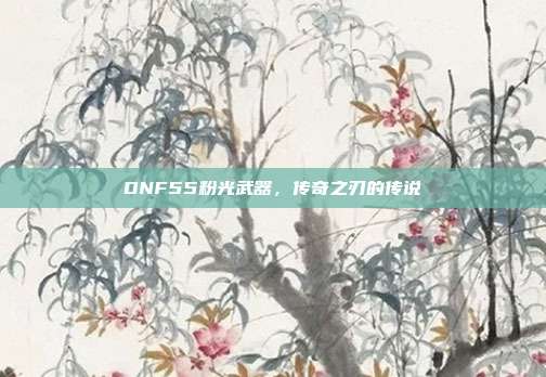 DNF55粉光武器,传奇之刃的传说