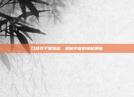 口袋双子星图鉴,揭秘宇宙的神秘奥秘
