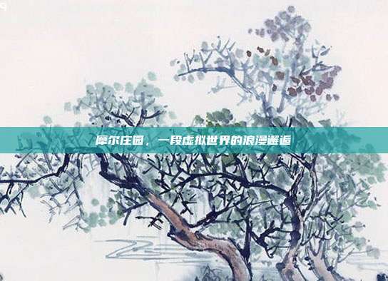 摩尔庄园,一段虚拟世界的浪漫邂逅