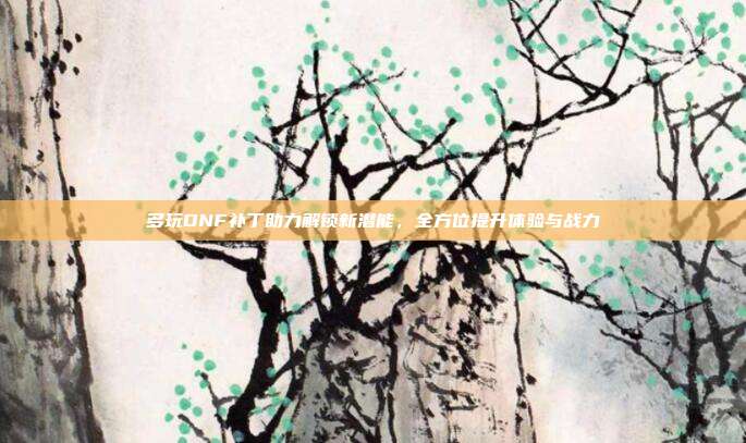 多玩DNF补丁助力解锁新潜能,全方位提升体验与战力