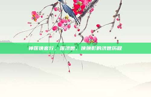 神医侠客行,医济世、侠映影的济世历程