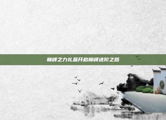 巅峰之力礼盒开启巅峰进阶之路