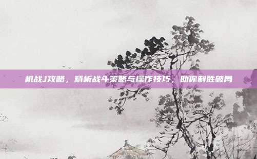 机战J攻略,精析战斗策略与操作技巧,助你制胜破局