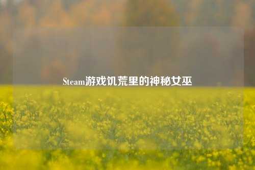 Steam游戏饥荒里的神秘女巫