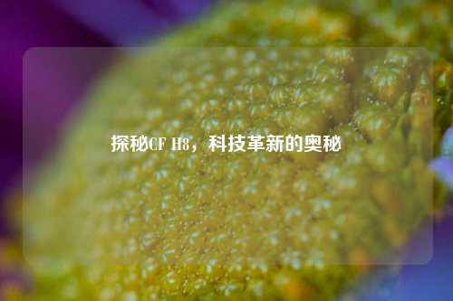 探秘CF H8,科技革新的奥秘
