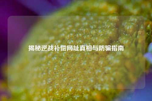 揭秘逆战补偿网址真相与防骗指南