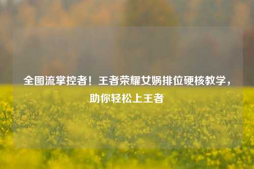 全图流掌控者!王者荣耀女娲排位硬核教学,助你轻松上王者