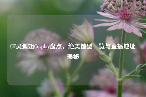 CF灵狐姐Cosplay盘点,绝美造型一览与直播地址揭秘