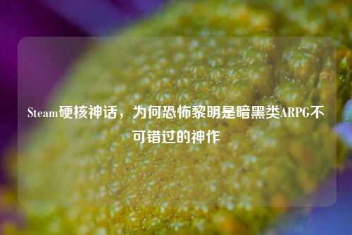 Steam硬核神话,为何恐怖黎明是暗黑类ARPG不可错过的神作