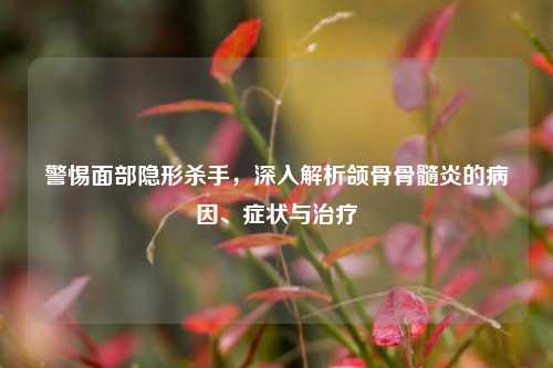 警惕面部隐形杀手,深入解析颌骨骨髓炎的病因、症状与治疗