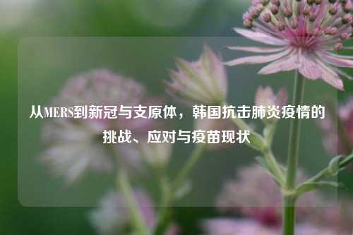 从MERS到新冠与支原体,韩国抗击肺炎疫情的挑战、应对与疫苗现状