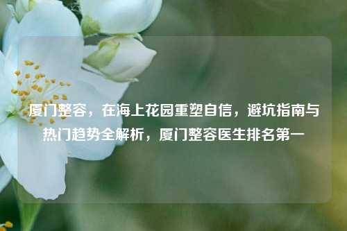 厦门整容,在海上花园重塑自信,避坑指南与热门趋势全解析,厦门整容医生排名第一